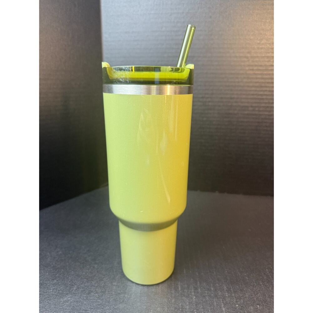 Starbucks X Stanley Colab Fall 2024 Olive Green Pearl 40 Oz Tumbler *READ - Picture 4 of 11